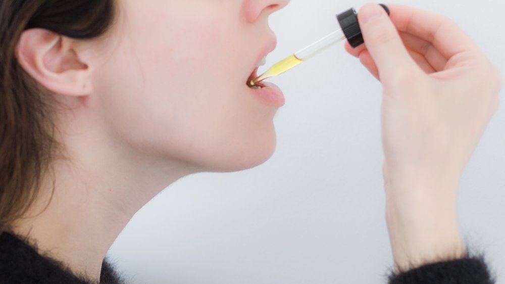 Sublingual Use of CBD Oil